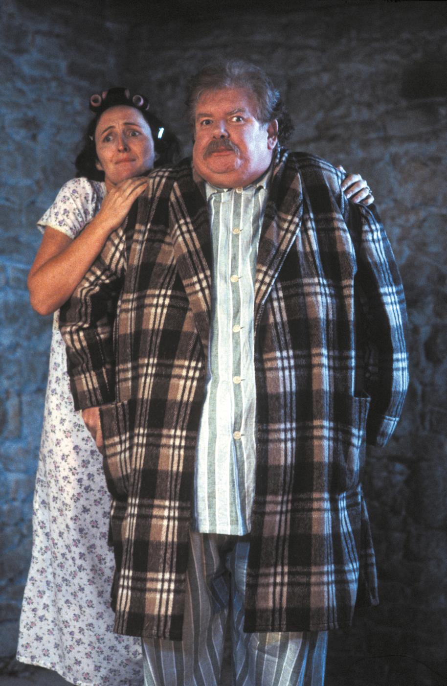 Vernon Dursley protecting Petunia