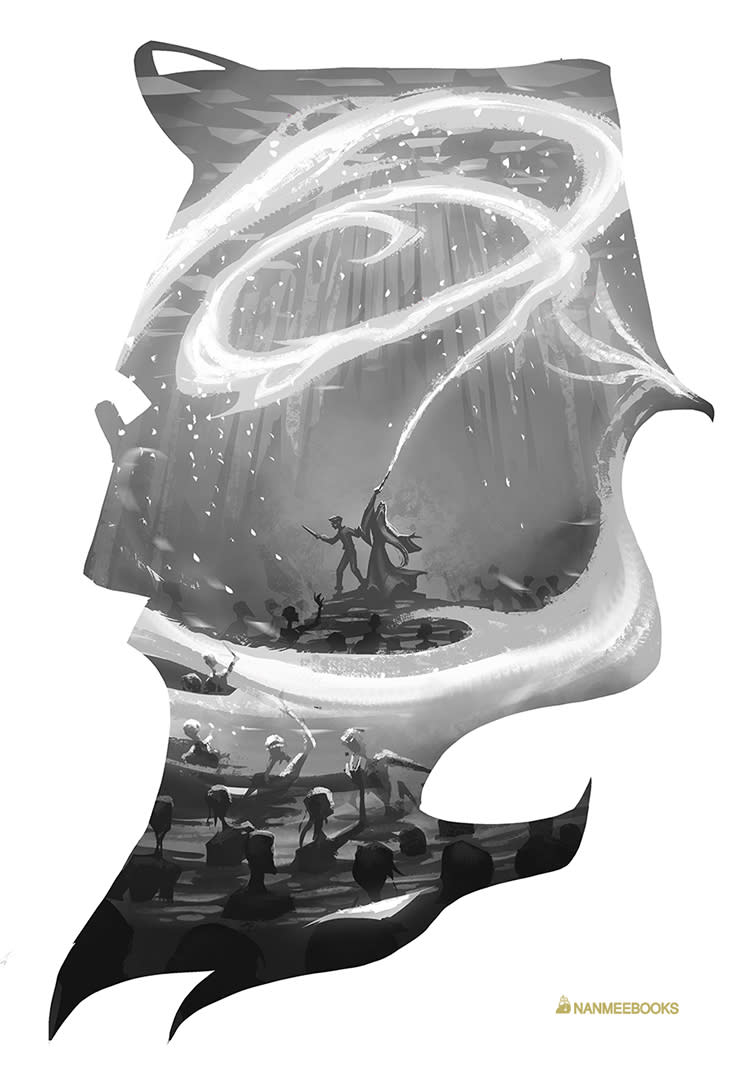 IMAGE-Thai-Half-Blood-Prince-inferi-Dumbledore-illustration