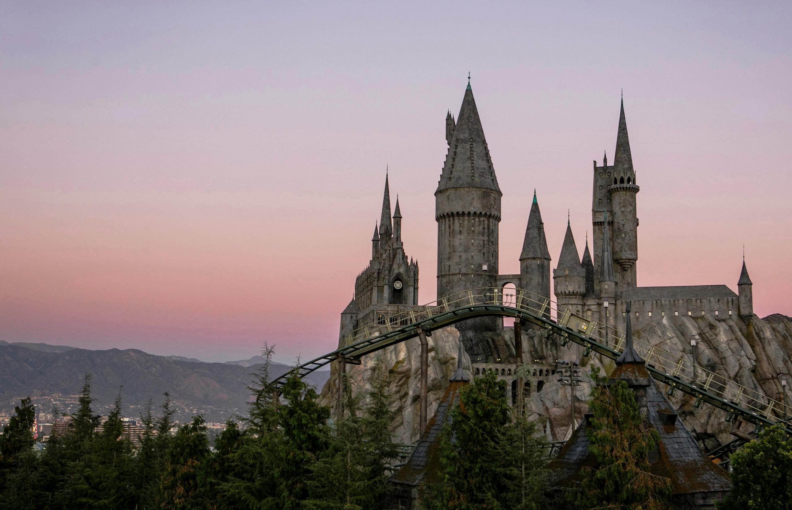 Flight of the Hippogriff rollercoaster Universal Studios Hollywood