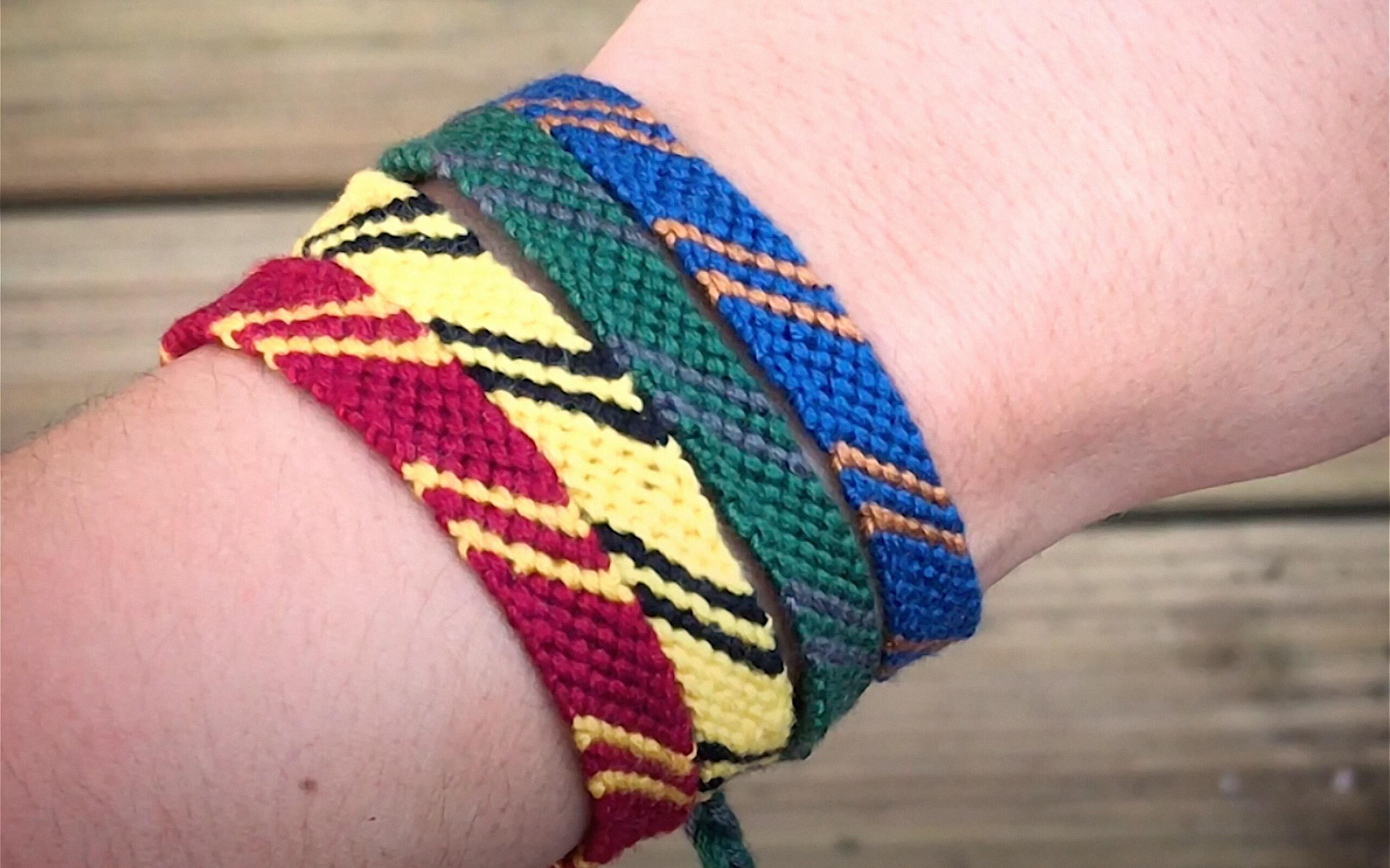 Gryffindor friendship bracelet discount