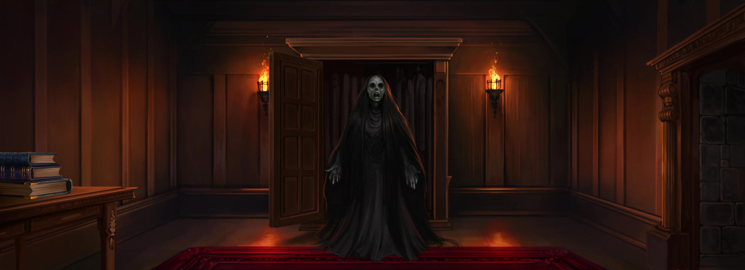 A Boggart appears as a Banshee