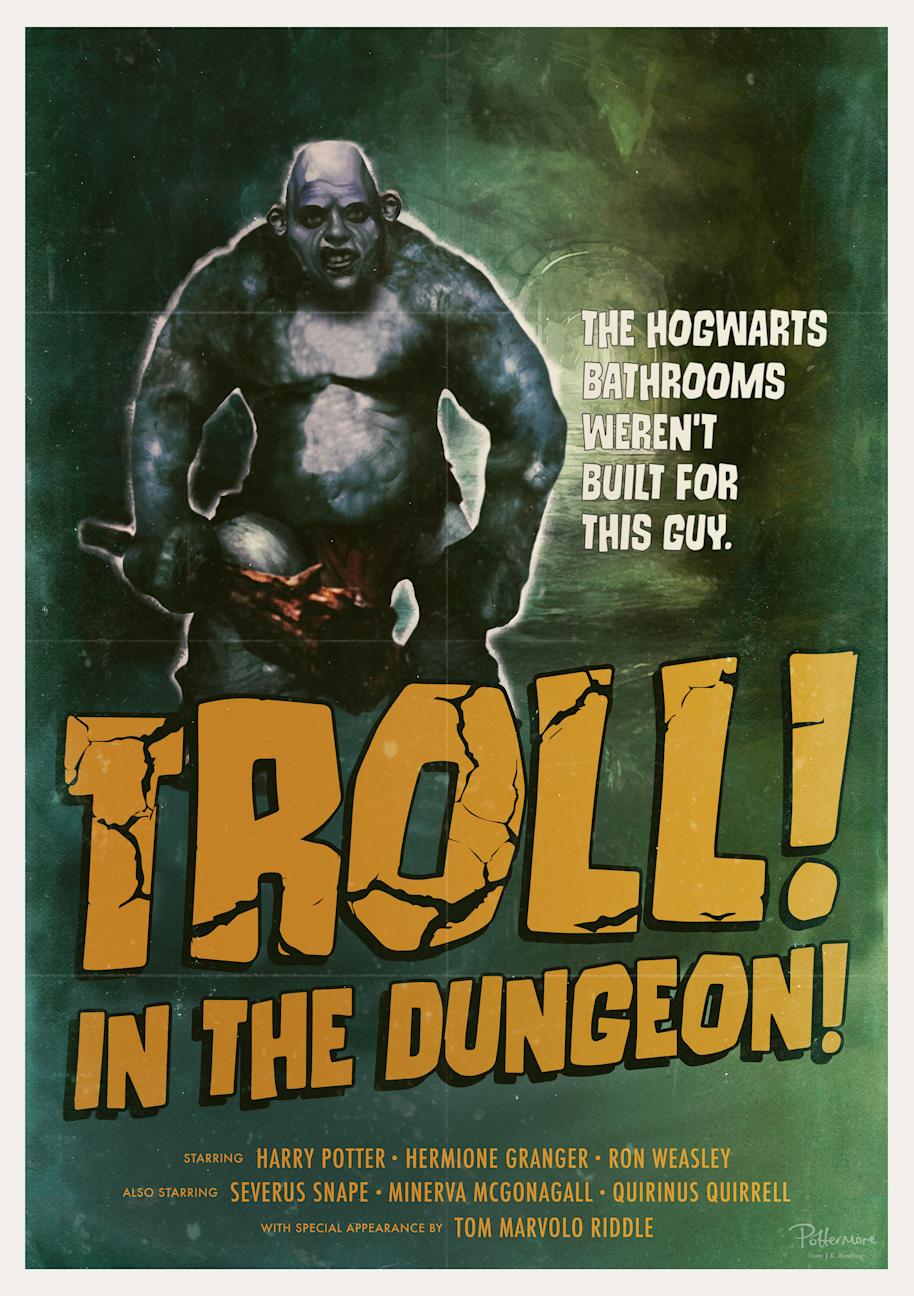 PMARCHIVE-PM illustration Pottermore TrollintheDungeon B-movie 5tvHJfEbNCSM0Iikae6kQa-b1
