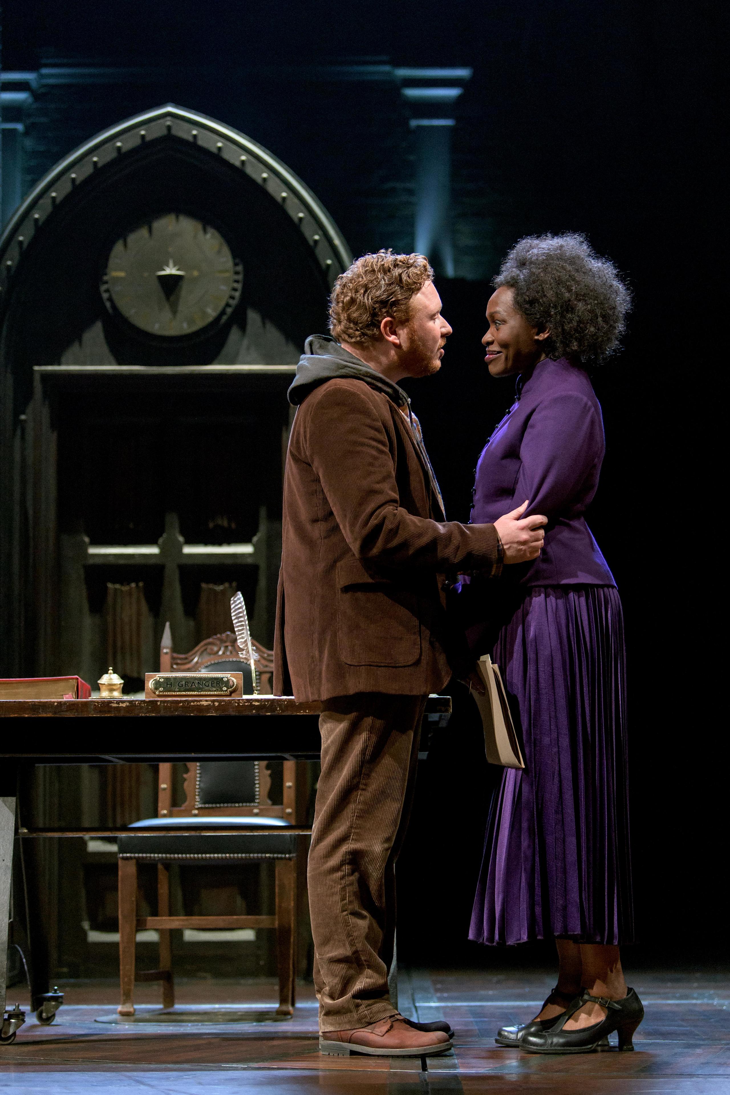Ron and Hermione, from Harry Potter and the Cursed Child
