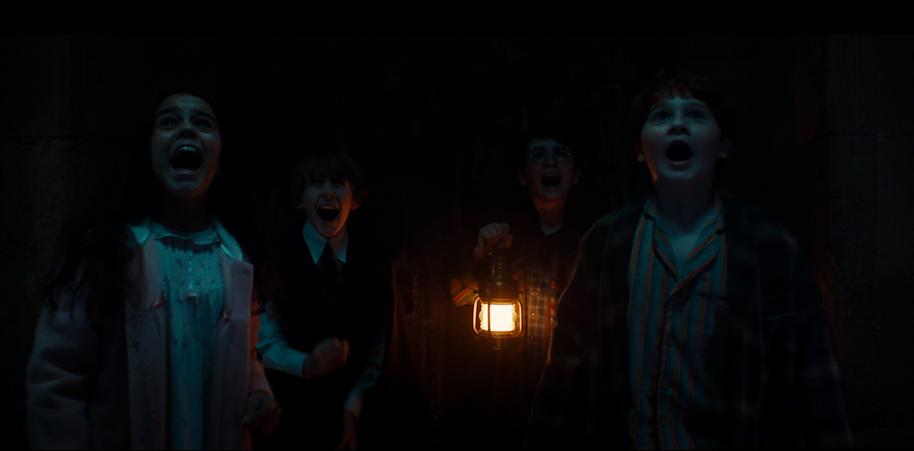hbo-harry-potter-series-1-hermione-ron-harry-neville-fluffy-scream-screenshot