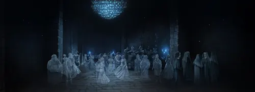 Which Hogwarts Hallowe’en did these eerie events happen?
