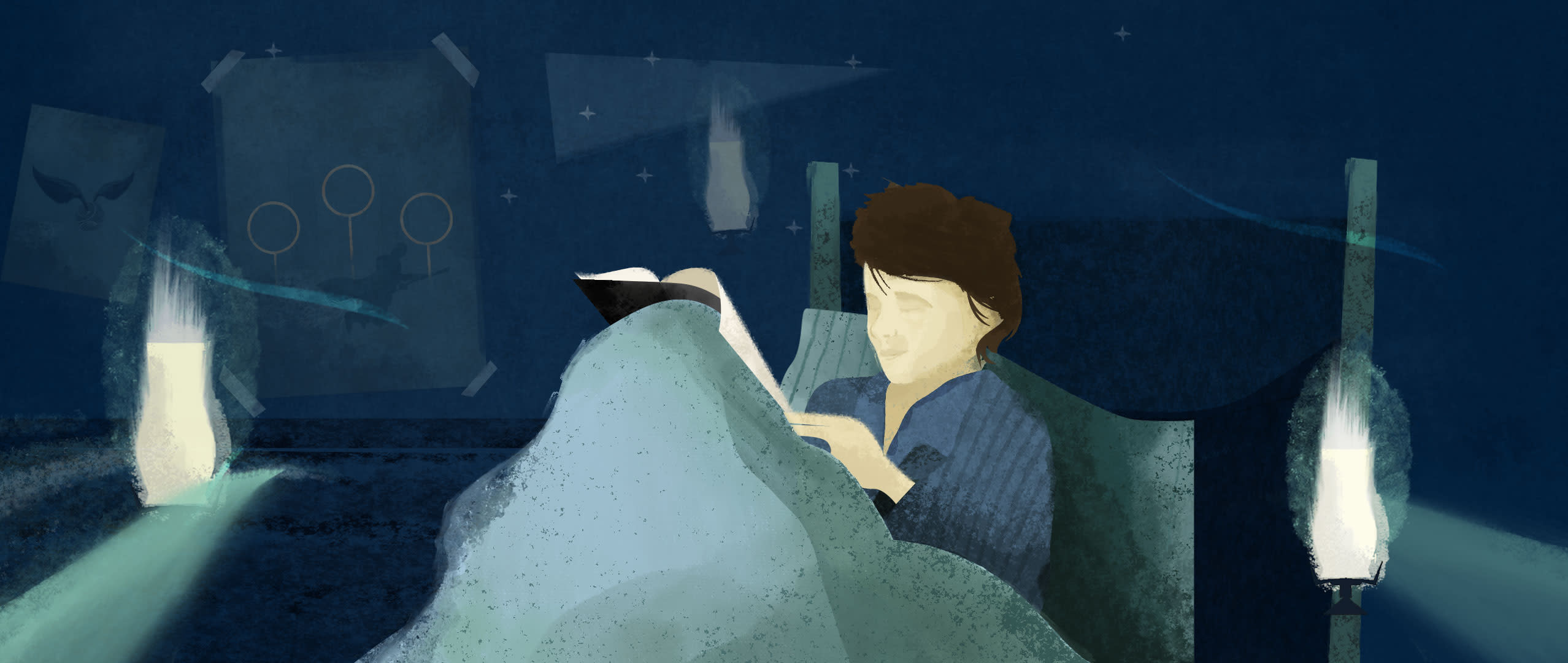 PMP-hogwarts-library-reading-in-bed