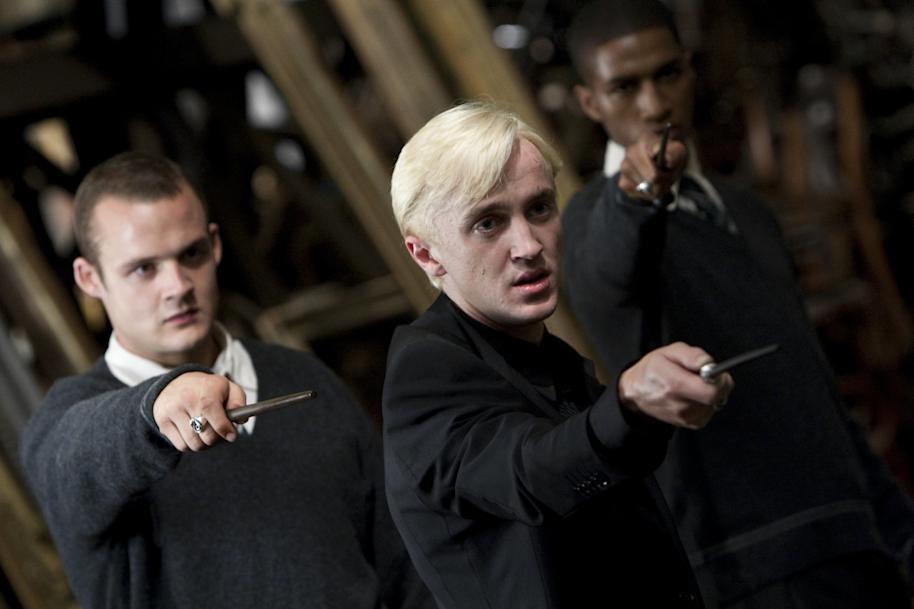 Draco Crabbe abd Zabini in the Room of Requirment 