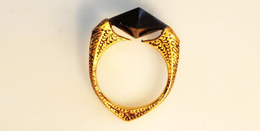 The ring Horcrux and Resurrection Stone 