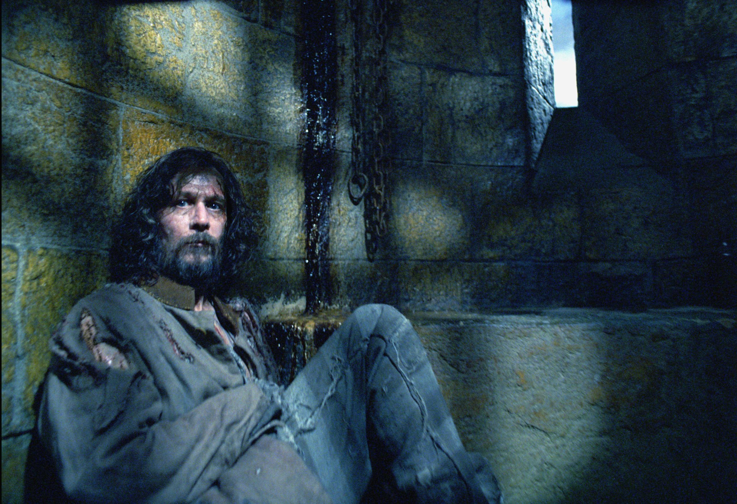 Sirius trapped in the Top Tower from the Prisoner of Azakban 