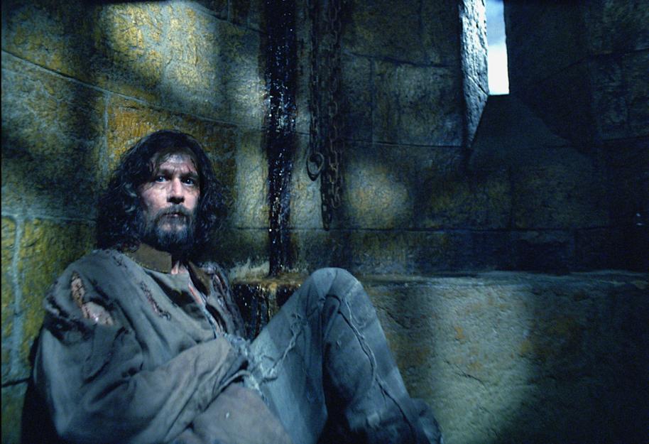 Sirius trapped in the Top Tower from the Prisoner of Azakban 