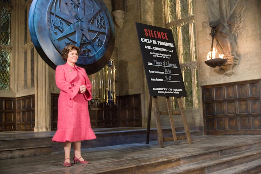 Umbridge in the exam hall 