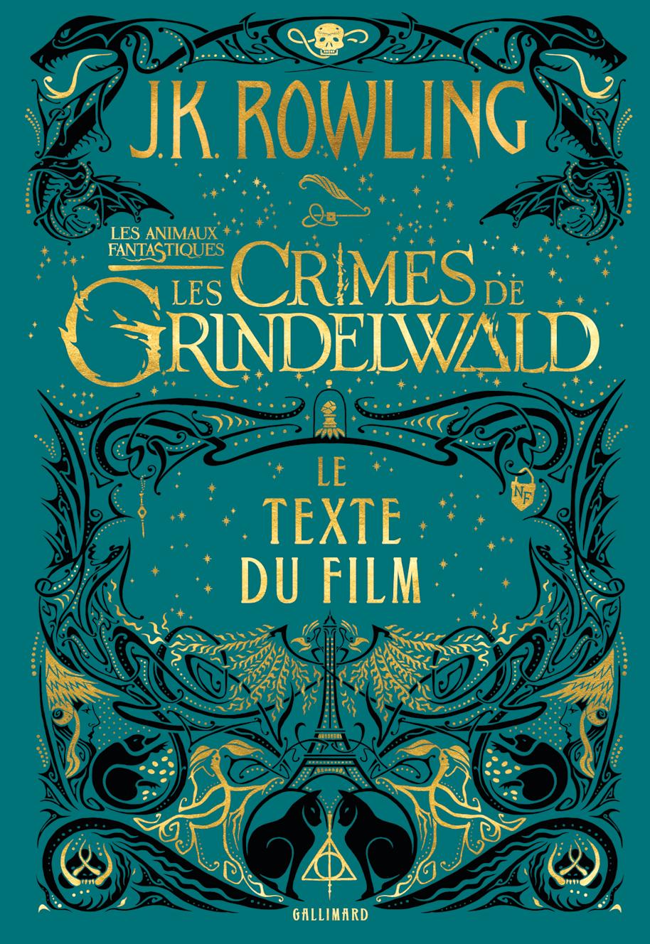The French cover for Fantastic Beasts: The Crimes of Grindelwald, published by Gallimard