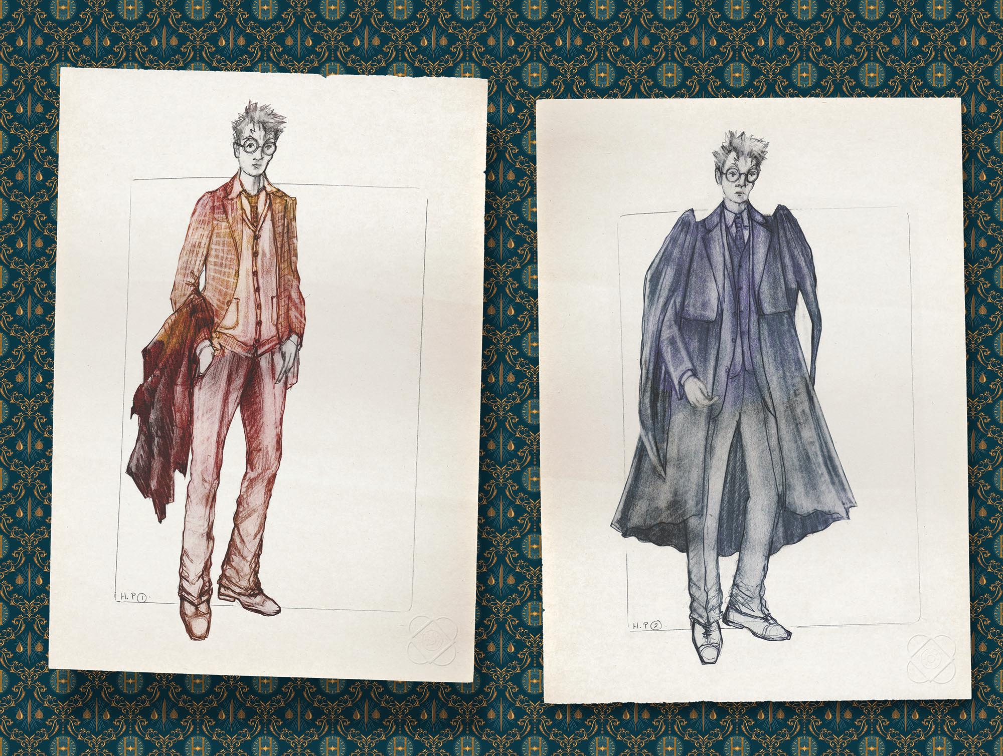 Cursed Child Journey: Wardrobe Sketch 
