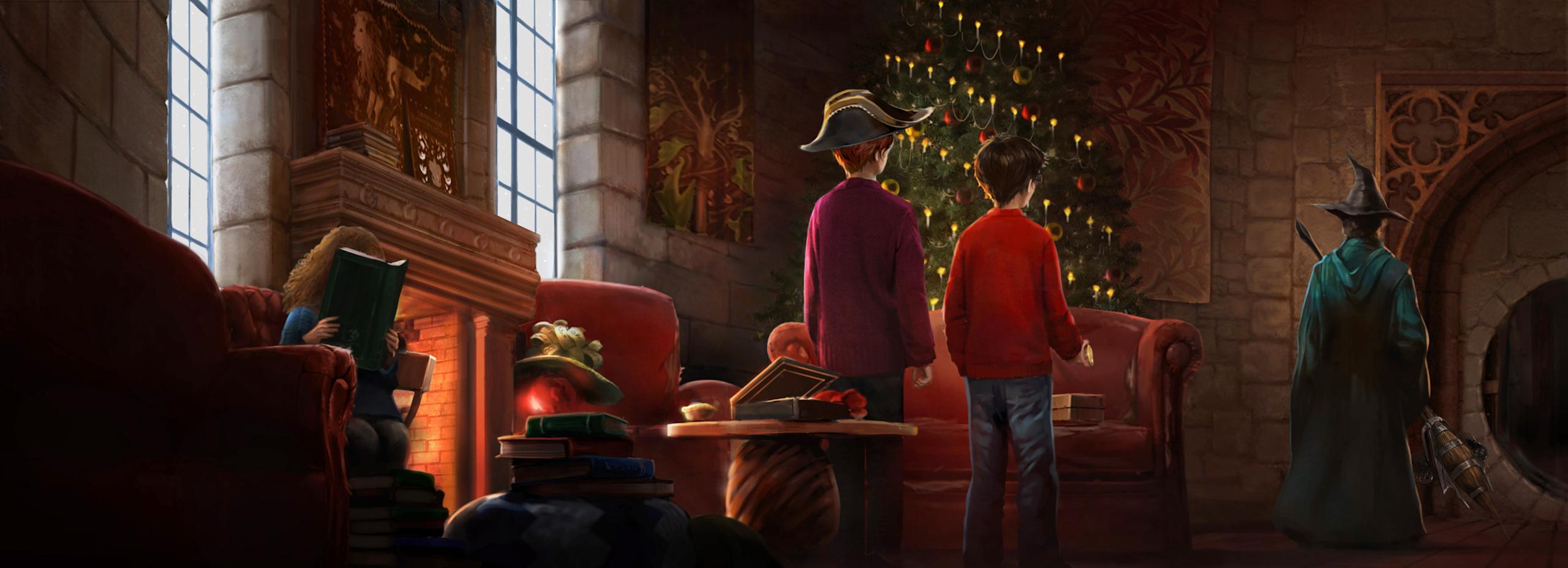 McGonagall confiscating Harry's new Firebolt 