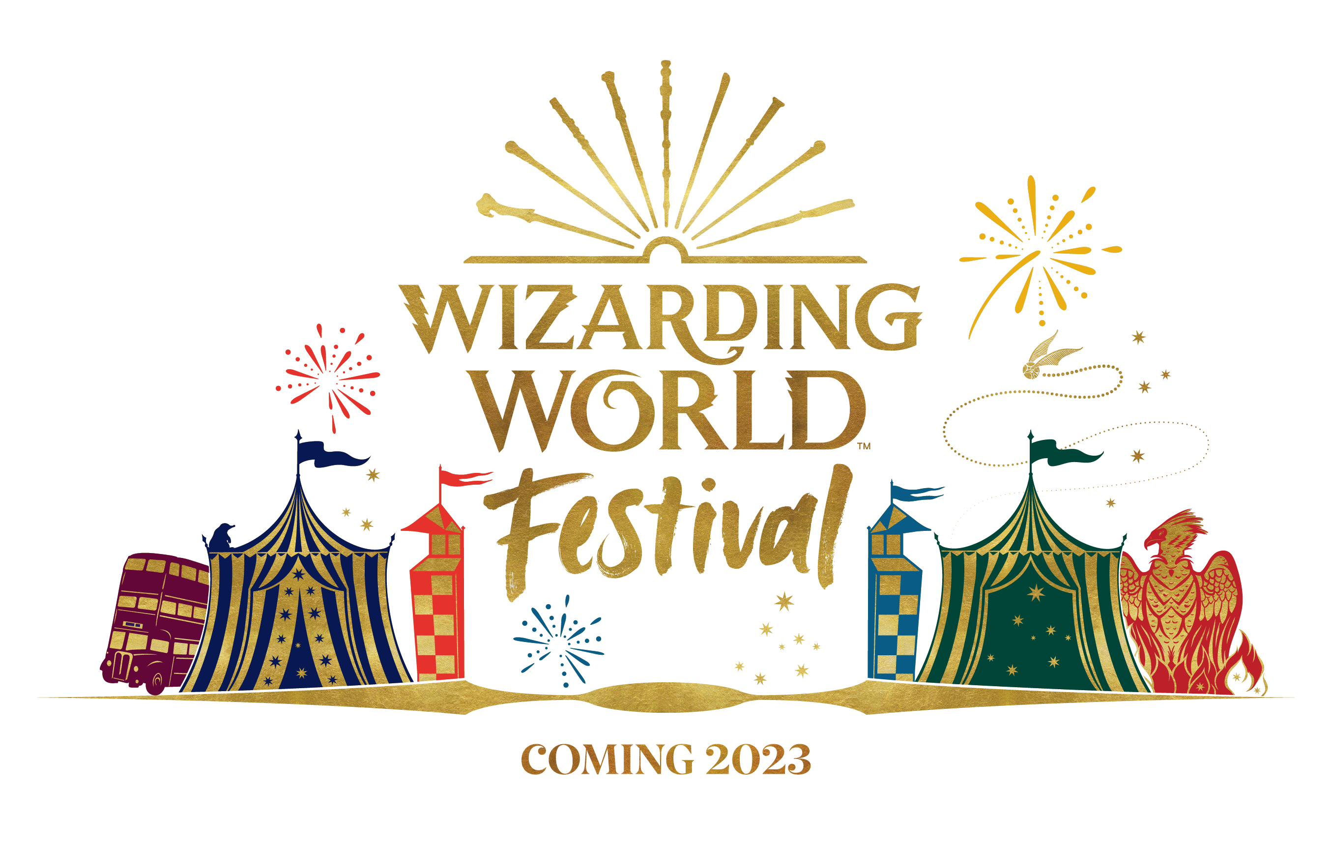 WW FESTIVAL LOGO GOLD ON COLOURS LOCKUPS COMING-2023 dark-bg