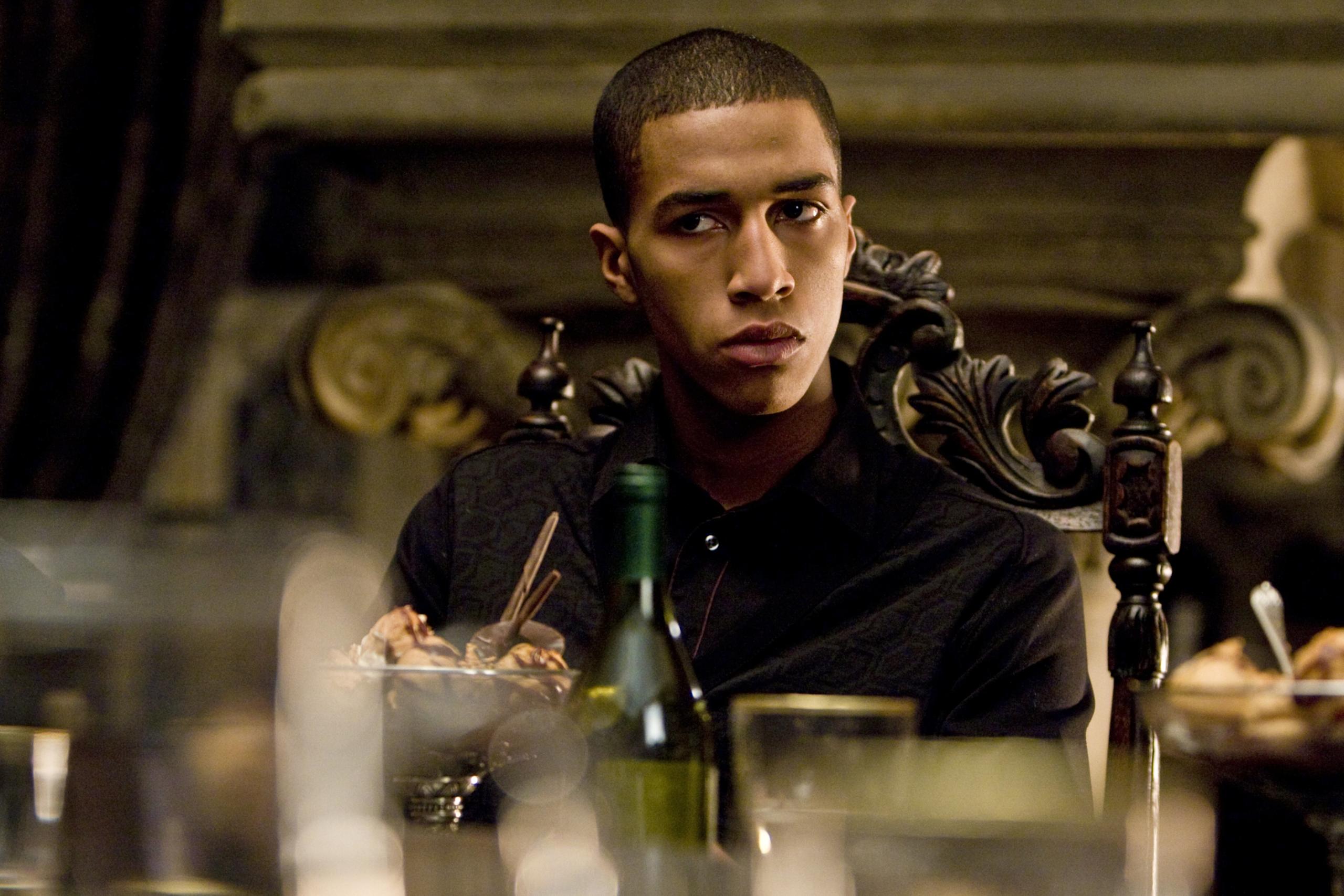 Blaise Zabini at Slughorn's dinner party 