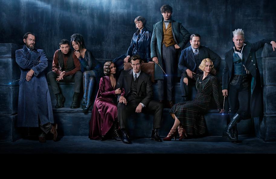 The main characters for the new Fantastic Beasts film