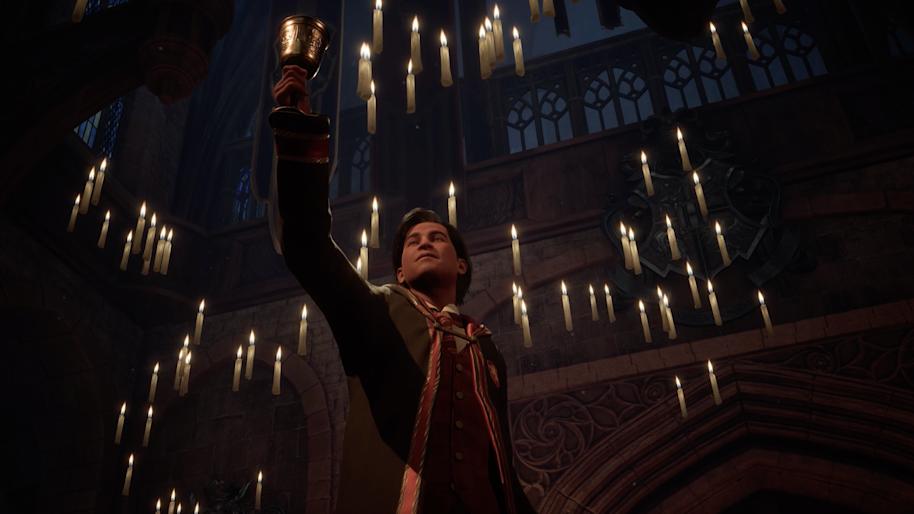 Hogwarts-Legacy-character-with-floating-candles