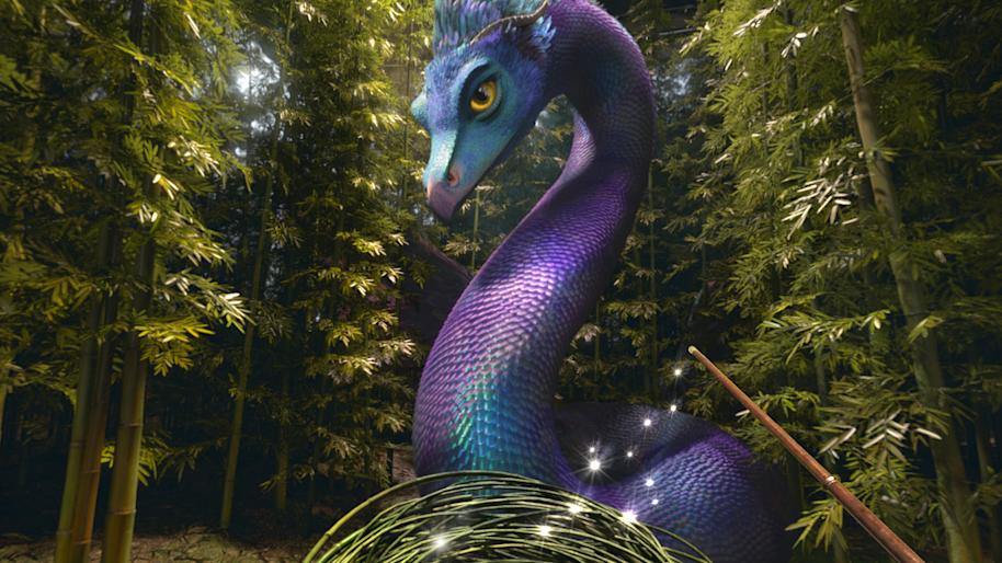 Screenshot of an Occamy from the Fantastic Beasts and Where to Find Them VR game