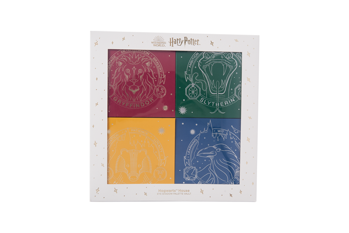 Harry Potter X Ulta Beauty Hogwarts House Eye Shadow Palette Vault Complete on sale Set