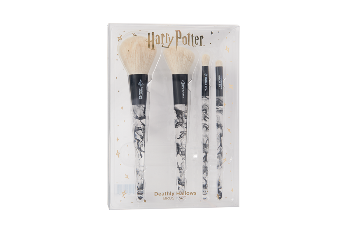 NEW Harry Potter Deathly Hallows Ulta Makeup Brush Set Of store 4 - Limited Edition!