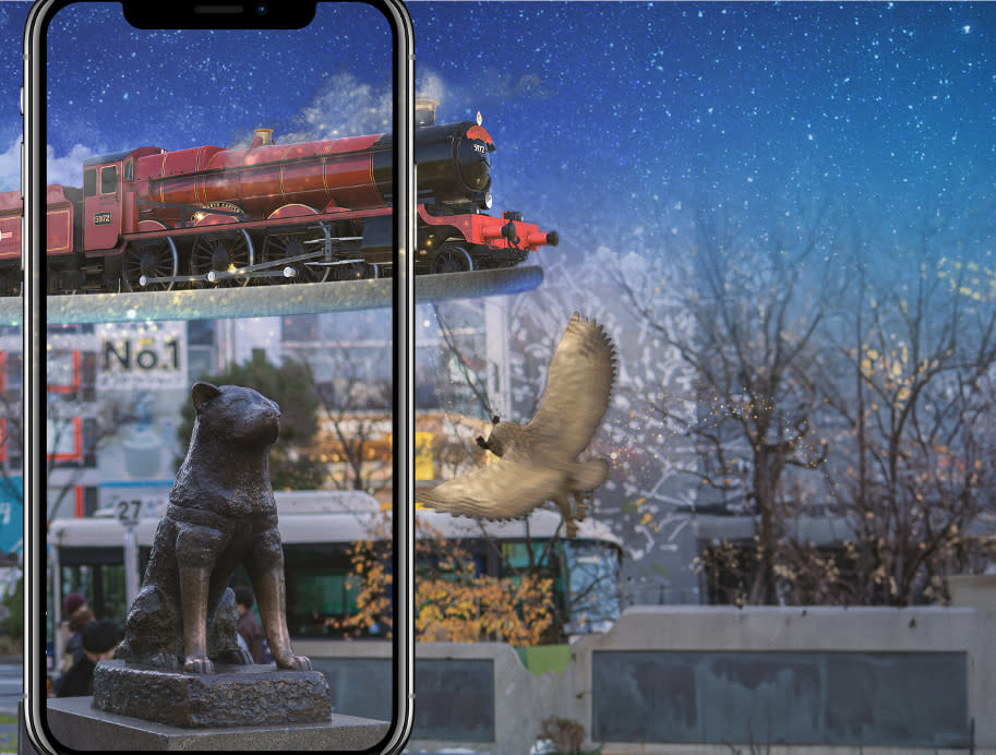 Snapchat-Hogwarts-lens-BTH-2024-in-Tokyo