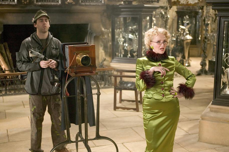 Rita Skeeter and her camera man Bozo 