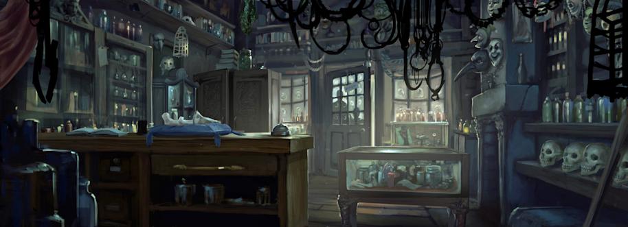 Borgin and Burkes shop 