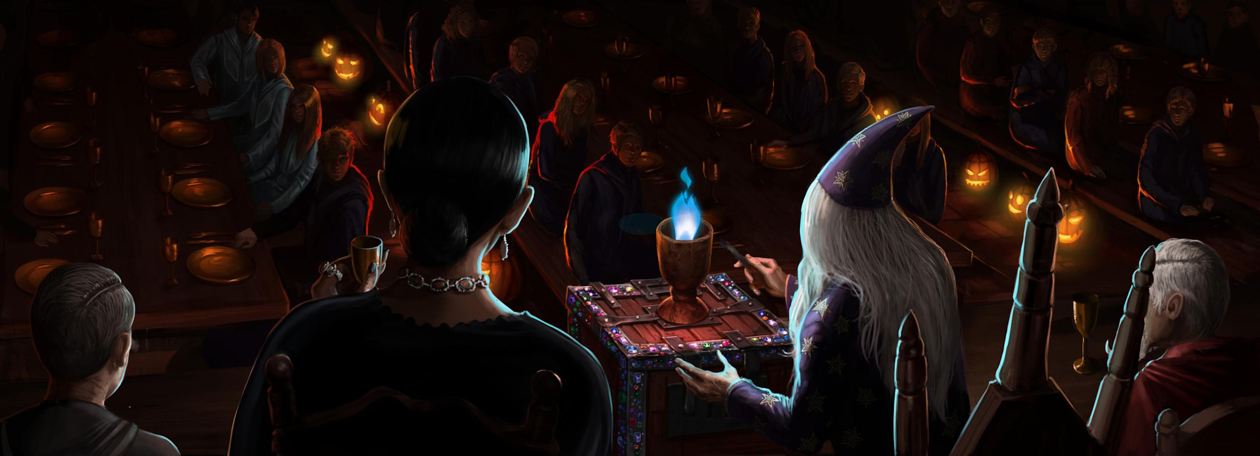 Dumbledore and the Goblet of Fire 