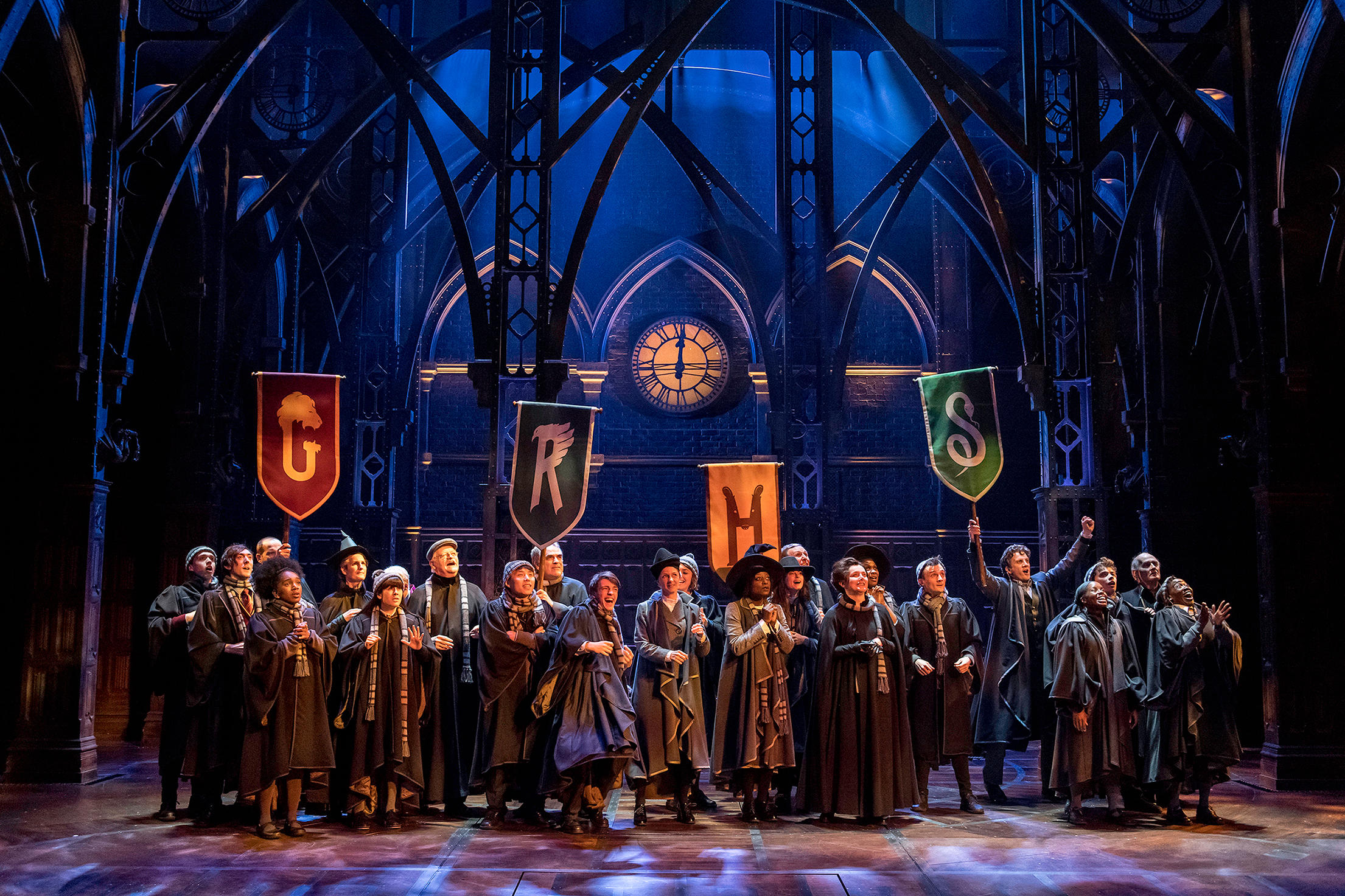 Original London Cast of Harry Potter and the Cursed Child. 